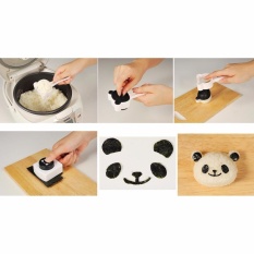 Cetakan Nasi Bento - Panda Rice Mold +Puncher
