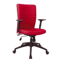 Chairman Modern Chair Kursi Kantor - MC1703 - Merah C25 - Khusus JABODETABEK
