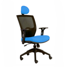 Chairman Topstar Series Kursi Kantor - TS01401 - Biru C30 - Khusus JABODETABEK