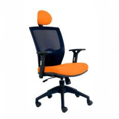 Chairman Topstar Series Kursi Kantor - TS01401 - Orange C33 - Khusus JABODETABEK