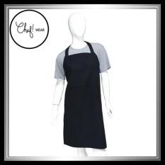 Chef Wear Apron / Celemek Full Hitam