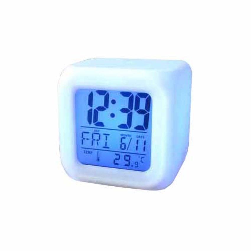 China Digital Clock / Jam Weker Kotak / Hiasan Lampu Meja 7 Warna China Digital Clock / Jam Weker Kotak / Hiasan Lampu Meja 7 Warna