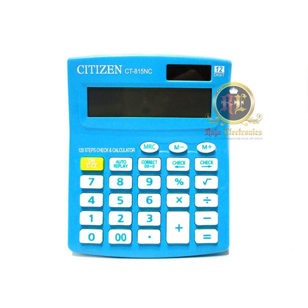  Citizen Kalkulator 12 Digits / Calculator CT-815 N