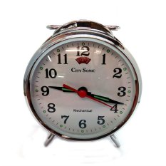 City Sonic WZ007-B Mekanik Alarm Clock (Perak)-Intl