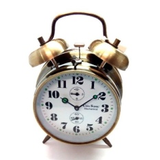 City Sonic WZ009-D Jam Alarm Mekanis (Brassy)-Intl