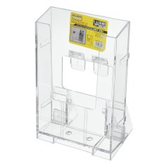 Clear Acrylic Business Card Holder Brosur Desk Stand Tampilan Pamflet 1/3 A4