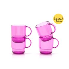 Clear Mug 4pcs/set
