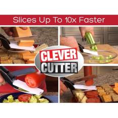 Clever cutter gunting pemotong sayur pisau daging alat dapur tajam talenan knife sharp kitchen tools