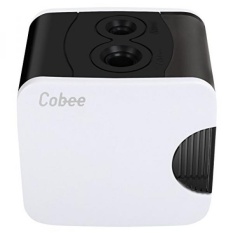 Cobee Rautan Pensil dan Usb Operated Electric Pencil Cutter untuk Anak Dewasa dan Artis, Dual Lubang Penajam Desain (putih)-Intl