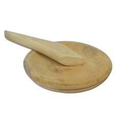 Cobek Kayu Besar Diameter 21-22cm