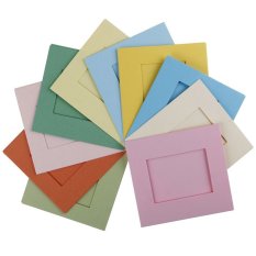 Cocotina 10X3 Inch Diy Flim Hiasan Gantung Dinding Gambar Album Foto Kertas Kraft Bingkai & Tali