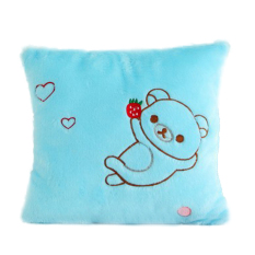 Bantal Nyaman Bersantai Hadiah (Biru) Warna-warni Anak Babi Bercahaya Cahaya Lembut