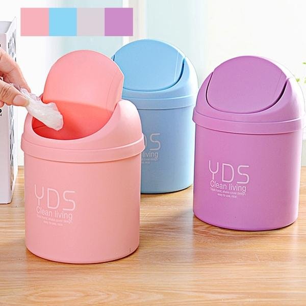 Kreatif Mini Desktop Tong sampah Rumah Tangga Kantor Meja Bersih Sampah Ember Plastik Dengan Penutup, Pengiriman Warna Acak, ukuran : 19.5x14cm Kreatif Mini Desktop Tong sampah Rumah Tangga Kantor Meja Bersih Sampah Ember Plastik Dengan Penutup, Pengiriman Warna Acak, ukuran : 19.5x14cm