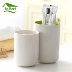 Creative Gigi Mug Bethroom Aksesoris Set Sikat Gigi Sikat Cangkir Air Suhu Normal Cangkir-Internasional