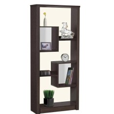CREOVA Rak Hias Serbaguna Seri Anata Dark Coklat