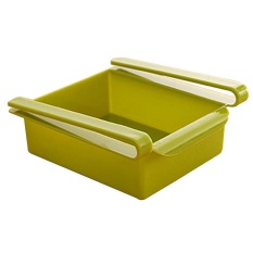 Cusepra Ssige® Tarik Jenis Kulkas Mempertahankan Kesegaran Penyimpanan Kotak Kulkas Shelf Holder Ruang Saver Allwin-Internasional