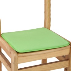 Cushion Office Chair Garden Indoor Dining Seat Pad Tie On Square Foam Patio Uk Green - intl
