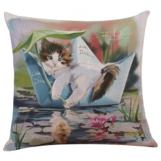 Lucu Kucing Sofa Tempat Tidur Rumah Dekorasi Festival Bantal Kursi Sarung Bantal Kasus-Internasional