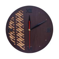 CYM Exclusive Jam Dinding Karakter Unik Model Batik CCT01