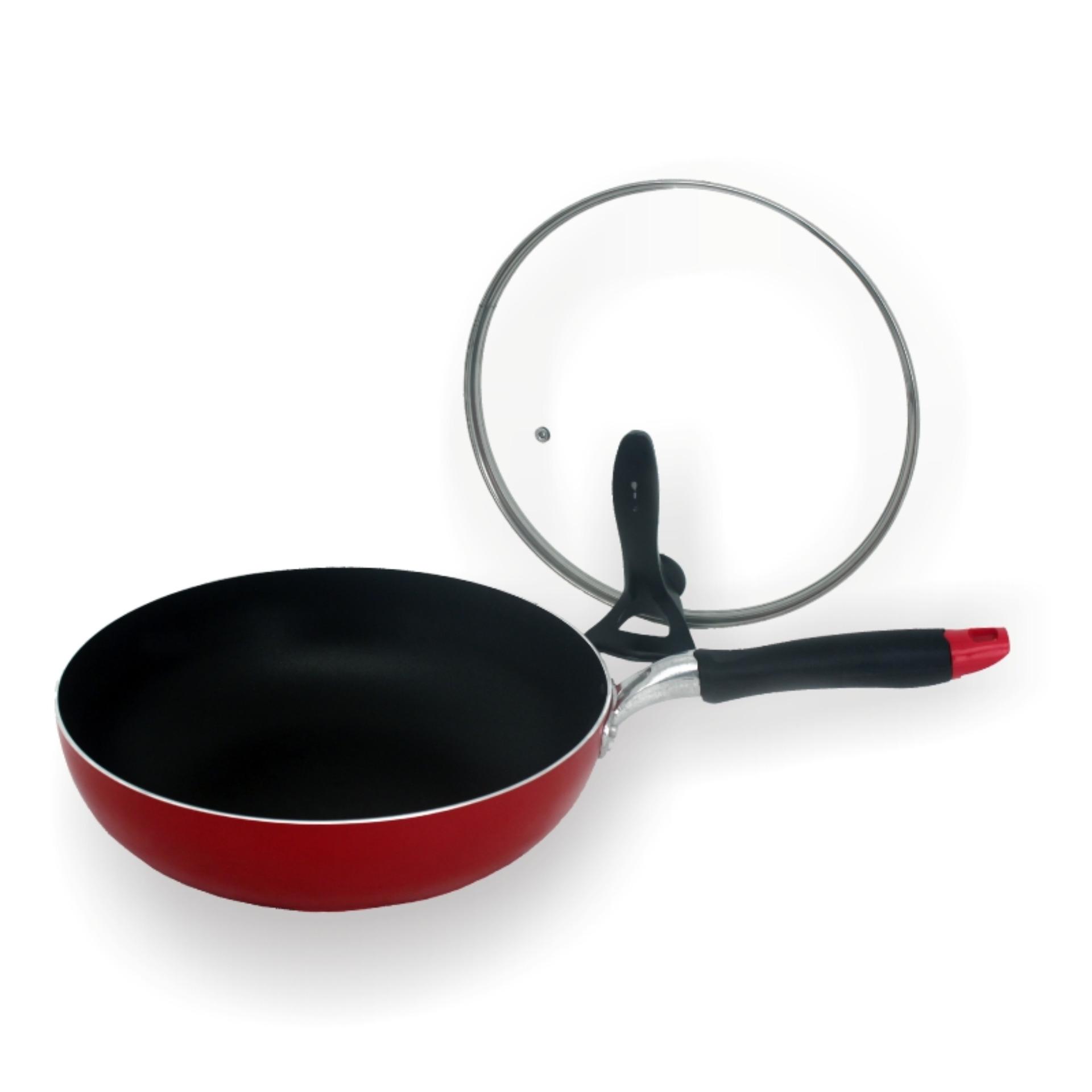 Cyprus FP-0430 Fry Wok Marble Tutup Kaca