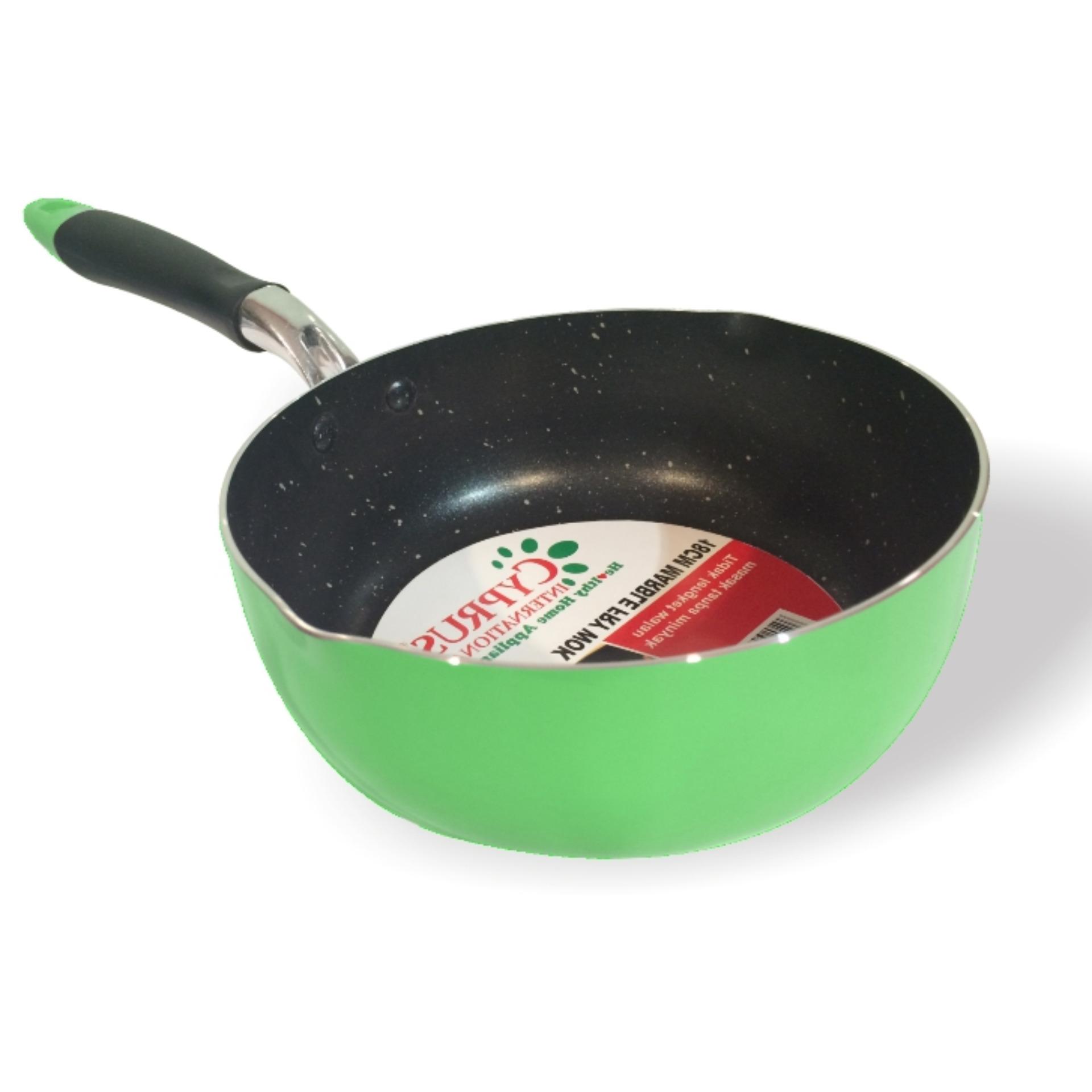 Cyprus FP-0441 Fry Wok 24 cm Hijau