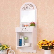 Decorative Mirror Rack Shabby Chic Vintage - Rak Cermin