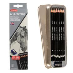 Derwent Sketching 6 Tin