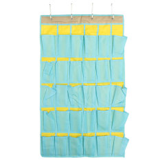 Rincian Tentang 30 Saku Pintu Rumah Hiasan Dinding Kelas Penyelenggara Telepon Storage Bag Holder