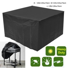 Rincian Tentang Luar Ruangan Teras Furniture Sarung Anti-Air Taman Meja Rotan Set Perlindungan Hujan L-Internasional