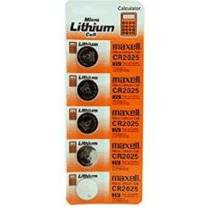 DEVmart - 5 Pcs - Lithium Battery Baterai Kancing Batre CR 2025 (3V) Untuk Kalkulator, Jam, Kamera, PDA, Remote Mobil