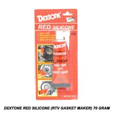 Dextone Red Silicone (RTV Gasket Maker) Lem Gasket 70 Gram
