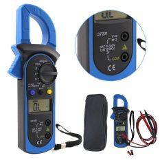 Digital otomatis rentang klem penguji meteran Multimeter DMM DC Volt AC Ohm segala - Internasional