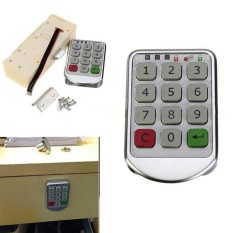 Digital Laci Cerdas Password Keypad Nomor Pintu Lemari Gembok Berkode-Intl
