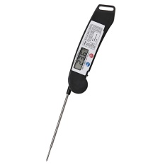 Digital LCD Makanan Dapur Oven Memasak Daging BBQ Panggangan Termometer (Hitam)-Internasional