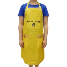 diva-Davi Celemek dapur apron waterproof - kuning