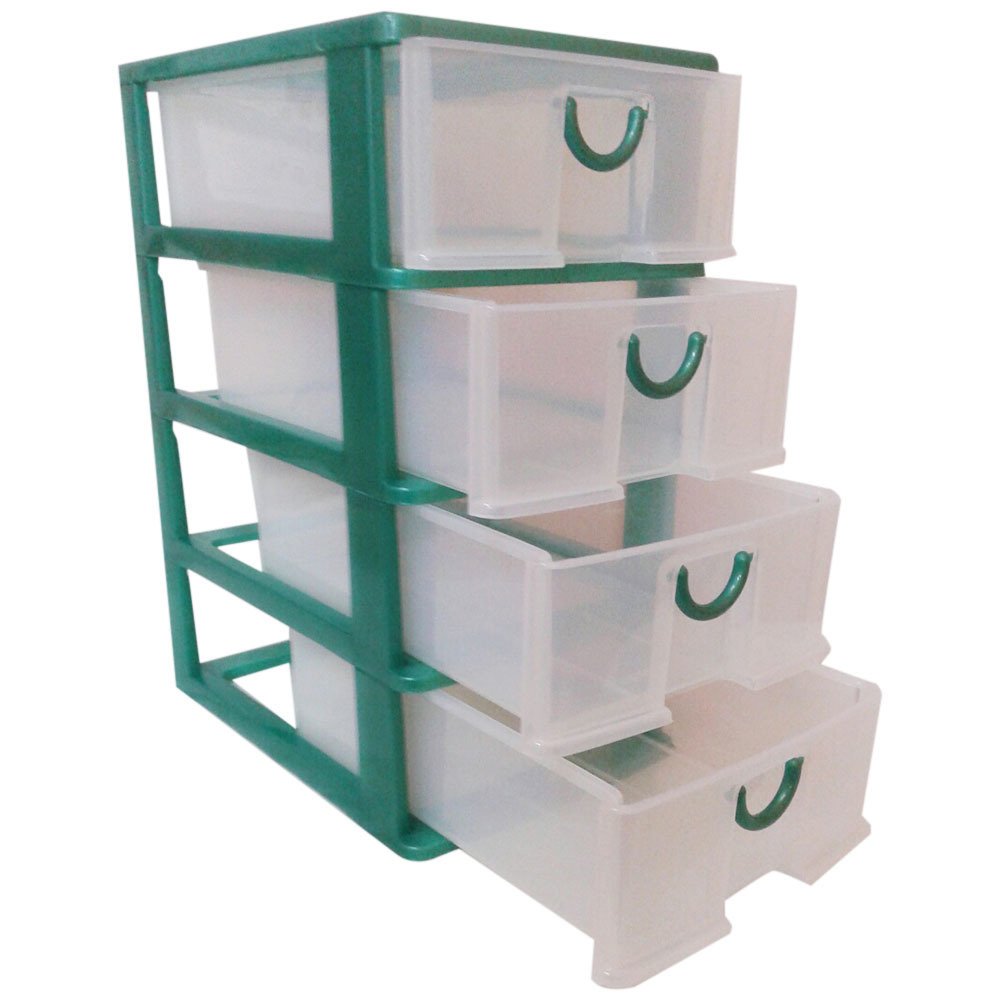 Diva-Davi Victory Mini Container Large 4 Susun - Hijau
