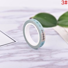 DIY 8M Timeline Washi Paper Tape Adhesive Sticky Decorative Scrapbooking Sticker N3 - intl