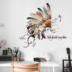 DIY Removable Emirates Hat Wall Decal Family Home Sticker Mural Art Home Decor - intl
