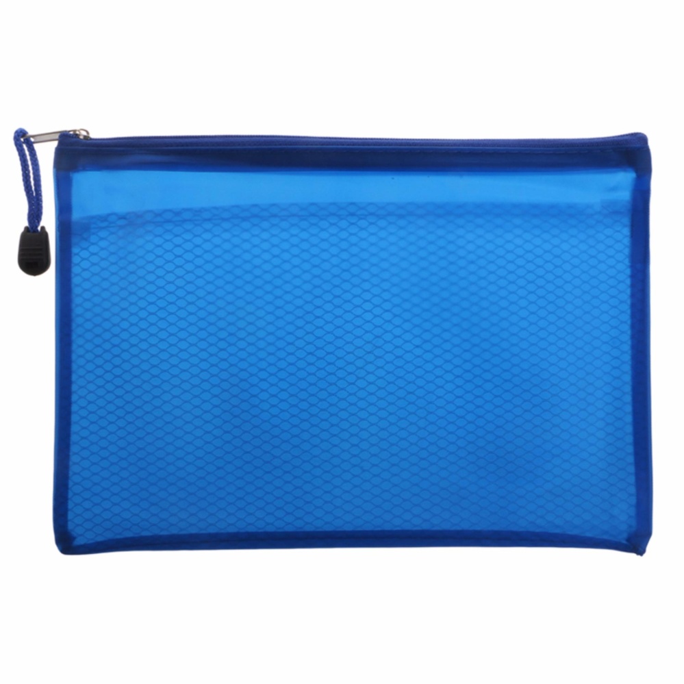 Tas Dokumen A5 Zipper File Pocket Storage Organizer Kantor Sekolah Tahan Air-Intl Tas Dokumen A5 Zipper File Pocket Storage Organizer Kantor Sekolah Tahan Air-Intl