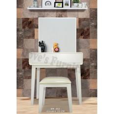 Dove's Furniture Meja Rias Minimalis MR-012 - 2 Laci - putih FREE ONGKIR Jawa + Bali