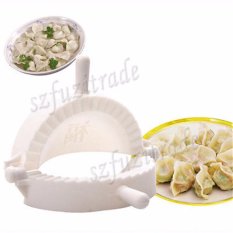 Dumpling Perangkat Pie Pembuat Kue Cetakan Alat Adonan Tekan DIY Daging Samosa Empanada (Putih)-Intl