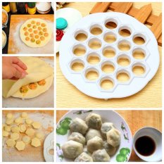 Pangsit Jamur Pembuat Adonan Tekan Ravioli Membuat Cetakan DIY Gadget Dapur Alat
