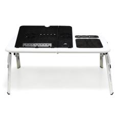 E-Table Desk Portable Plastik Cooling Fan - Meja Notebook Laptop Lipat