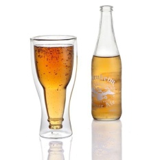 Eason Beer Glass Double Down Wall Beer Glass Berkualitas Tinggi-Intl