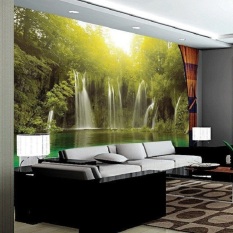Ramah Lingkungan 3D Besar Mural Air Terjun Under The Sun Papel De Parede For Tidur Sofa TV Wallpaper Mural Wallpaper -Intl