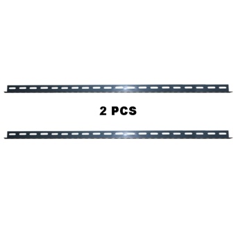 EELIC BER-100CM 2 PCS 100 CM Besi Siku Lubang Rak Serbaguna