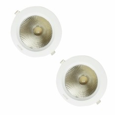 EELIC DOL-TDA8013 2PCS CAHAYA KUNING 3000K 7W LAMPU LED DOWNLIGHT LAMPU CELLING DROP