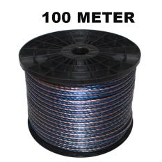 EELIC KAL-I2X30 -100M KABEL LISTRIK AUDIO SERABUT TRANSPARANT 2X30 SAMA DENGAN 2X1.0MM2 PANJANG 100 METER