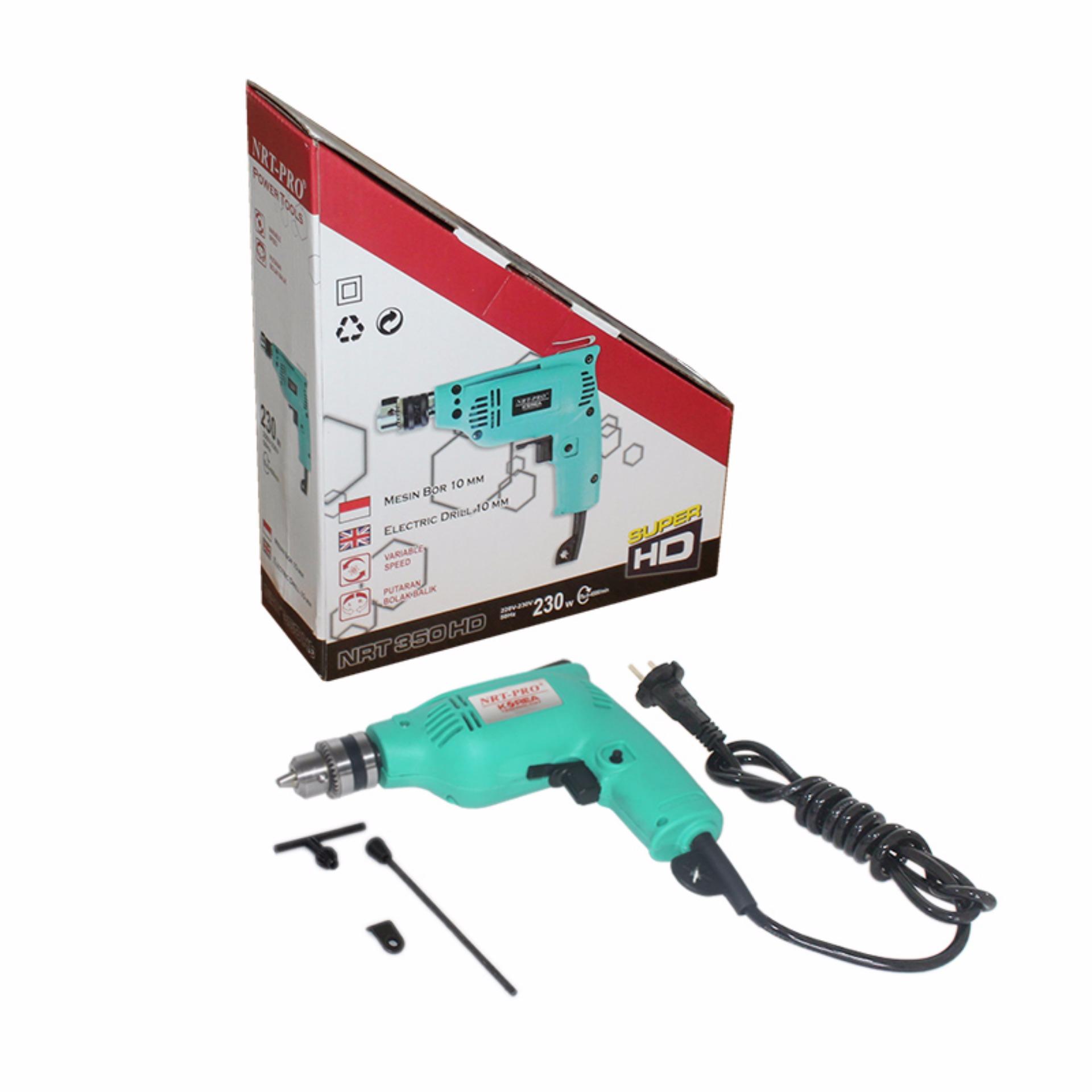 EELIC MEB-350HD Mesin Bor 230w Alat Bor Untuk Pengeboran Ukuran 10 MM