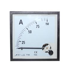 EELIC PAM-96 -A75-5 Panel AC Ampere Meter Analog Program 96 Standart Internasional Dengan Class Standart 1,5